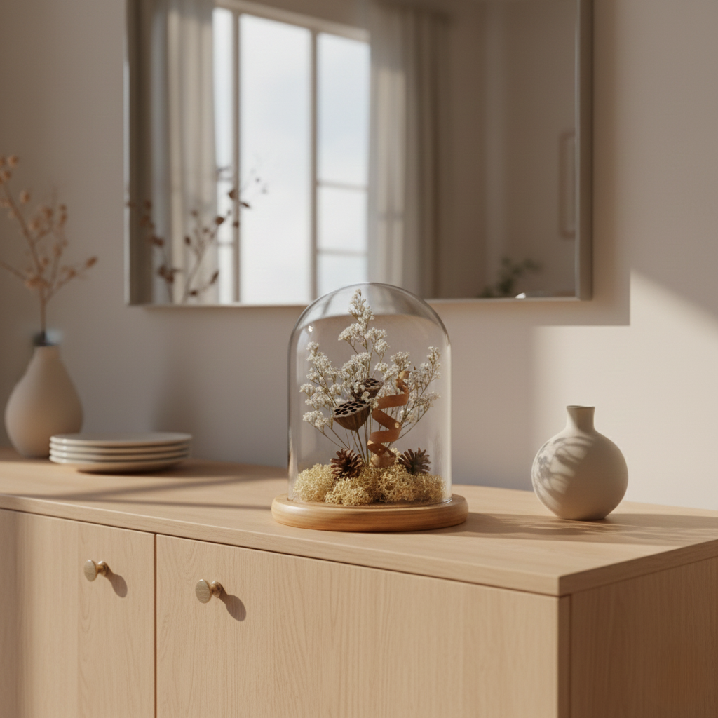 Botanisk Glas­kuppel Arrangement