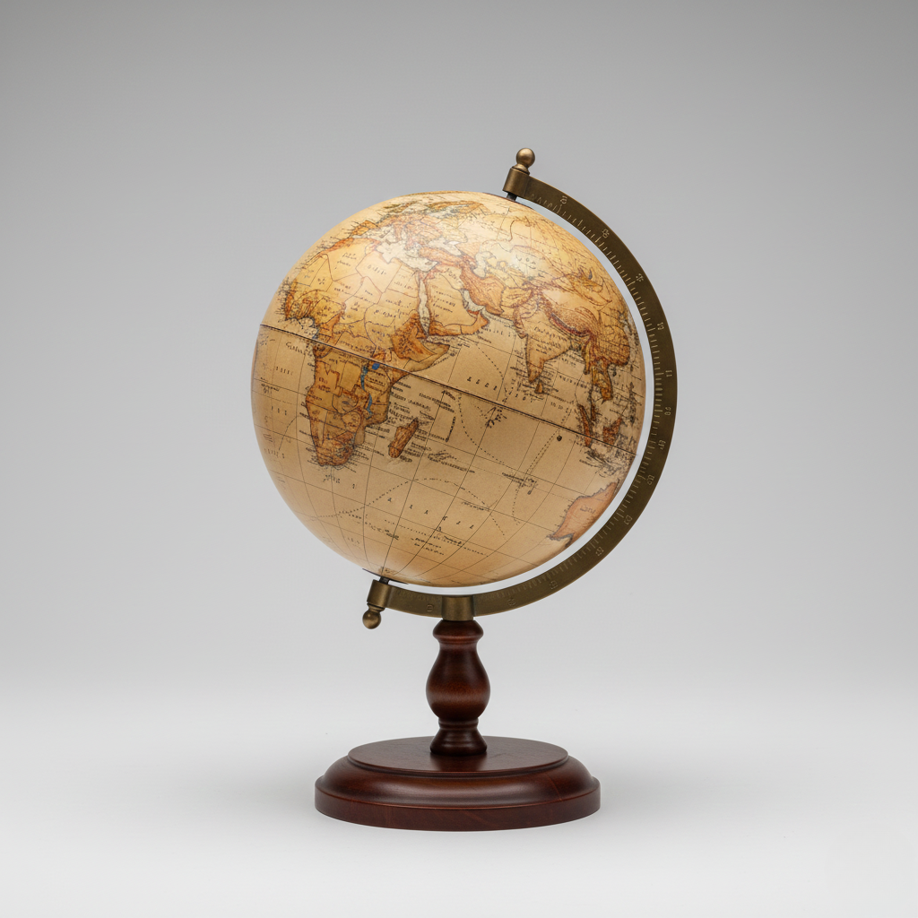 Klassisk Vintage Bordglobus