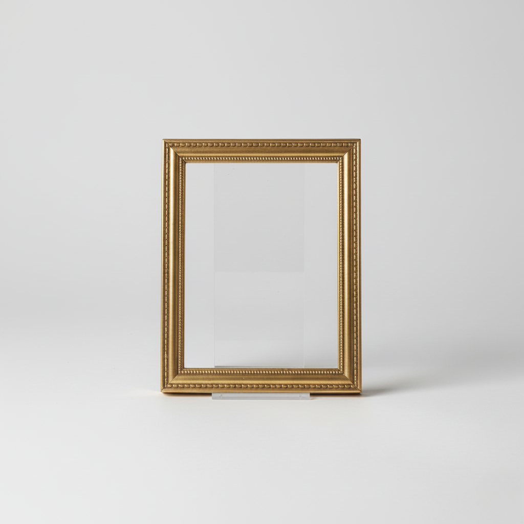 Vintage Guldfotoramme